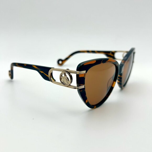 CLEARANCE! Lanvin Cat eye Sunglasses in Tiger NWOT - Picture 6 of 10